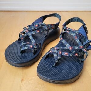 Chaco Women's ZX/2 Classic USA Sandals - Smokey Forest Navy